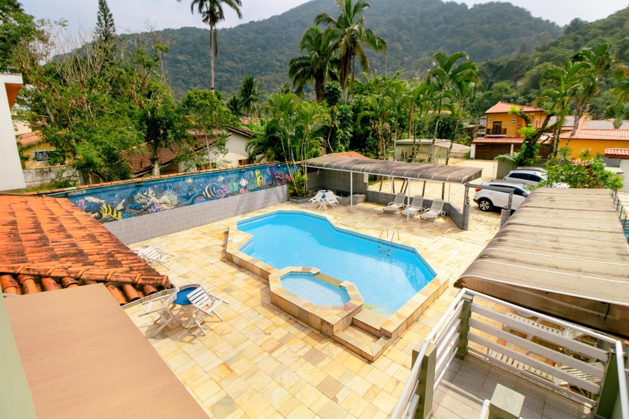 Velinn Pousada Ubatuba Tropical Exteriör bild
